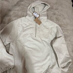 A.P.C. Light Gray Hoodie Sweater